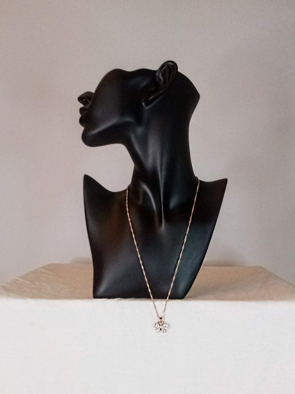 New Crystal Butterfly Necklace